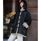 男女皮毛一体外套冬季大码加绒加厚棉衣新中式棉服唐装1203-P158，男装棉衣，电商A016