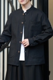 2025男女新款秋冬季夹克棉麻外套大码宽松汉服立领长袖衫1177-P85，男装夹克，电商A016