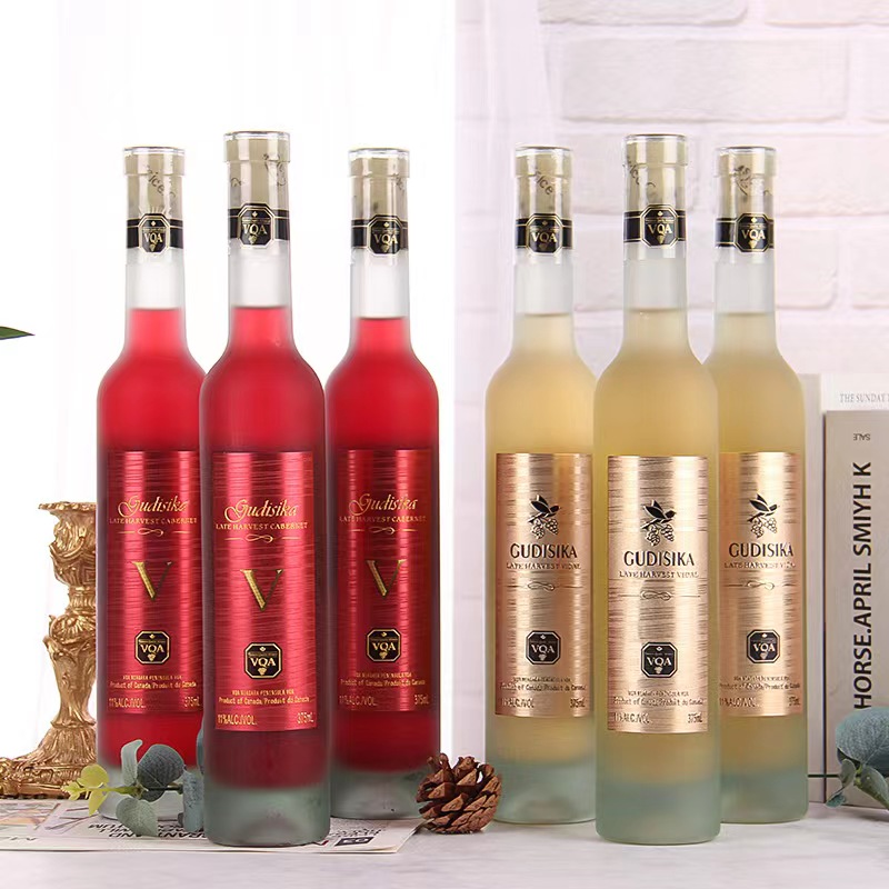 加拿大原瓶进口VQA冰酒晚收冰白冰红低度甜葡萄微醺女士晚安酒