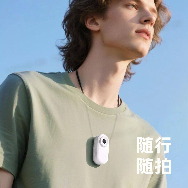 拇指运动相机磁吸防抖随身小型校园学生党vlog户外骑行拍摄记录仪