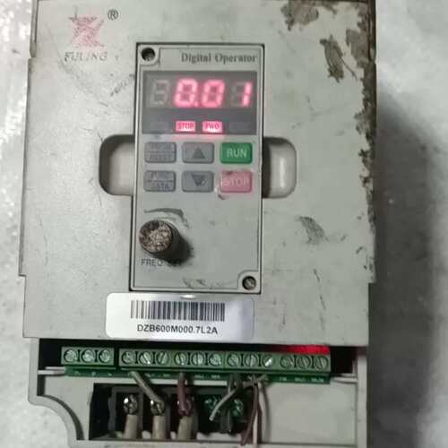 议价富凌变频器拆机DZB600M007L2A，实物拍摄一台，上电