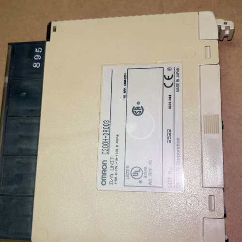 议价OMROn C200H-DA003 全新没试用过 有点偏黄了