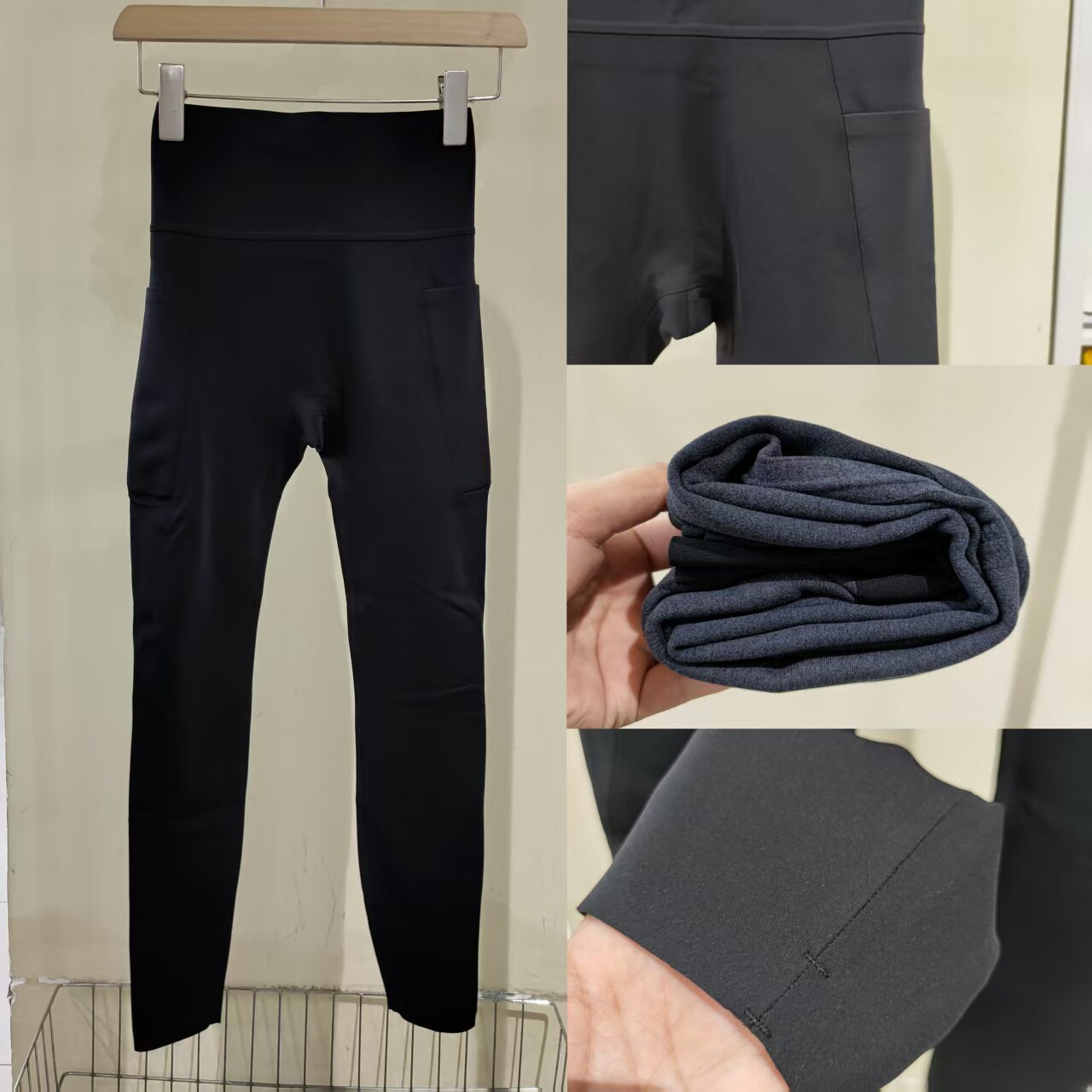 秋新品无尴尬线女打底裤高腰收腹提臀显瘦紧身弹力瑜伽鲨鱼裤751