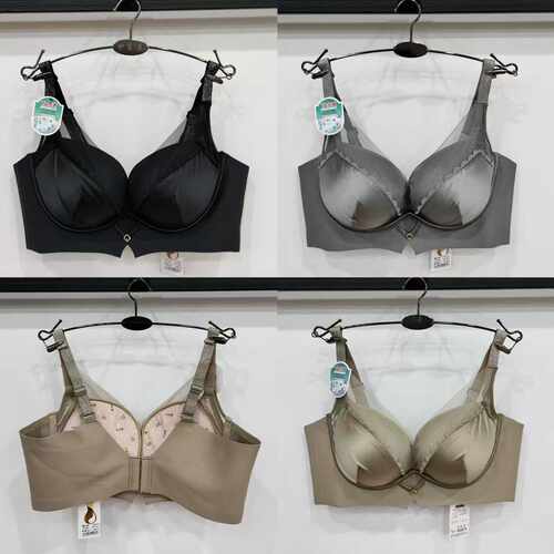 小胸加厚内衣显大聚拢侧收文胸罩