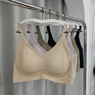 新款 舒适美背文胸罩3317 女士无痕内衣聚拢收副乳软提拉无钢圈时尚