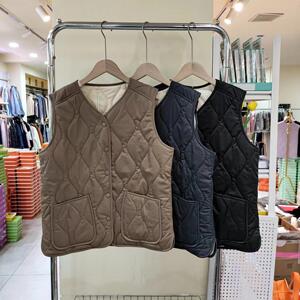 秋冬新品轻薄款男三层羊毛马夹防风防水保暖坎肩V领上衣马甲2436