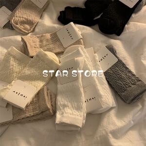 落日余晖爱意是透气中筒袜女生