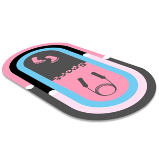 跳绳减震垫运动隔音加厚地垫专业绳垫室内家用防震静音垫子跳神毯