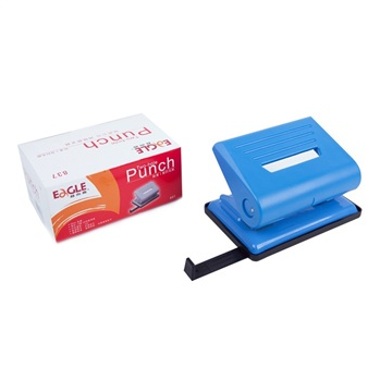 办公用品益而高837双孔打孔机 标准I型 2孔打孔器 带刻度标尺