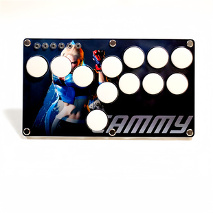 后覆盖游戏键盘Hitbox街霸摇杆Steam游戏控制器PS4拳皇街机键盘