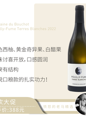 布梢酒庄Pouilly-Fume银色大地长相思干白葡萄酒2022
