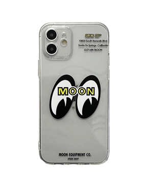 钟钟士多原创MOONEYES小众美式透明手机壳适用于苹果17/16/15/14/13/12/MAX