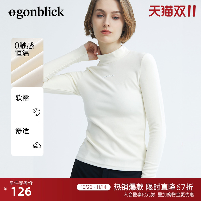 北欧时刻长袖常规圆领正肩