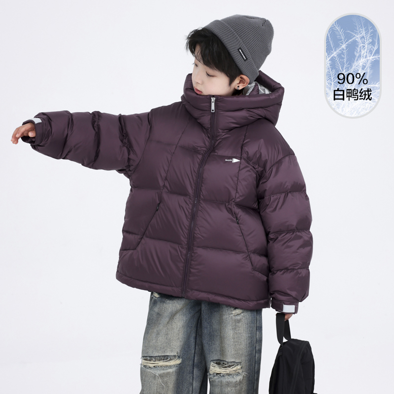 男童羽绒服2025新款秋冬季