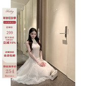 热狗很辣 芭蕾日记 网纱半身裙女春秋季 Hotdog 韩版 百搭设计感