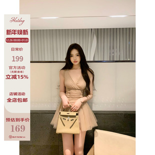 套装 Hotdog热狗很辣原创 网纱裙裤 甜美气质蕾丝上衣 芭蕾如梦