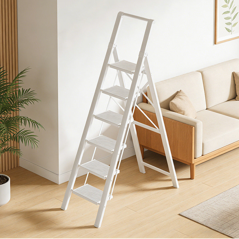 格美居合金折叠梯家用工程双侧登高梯 一体成型加厚踏板防滑耐磨,居家日用,家用梯,淘宝优惠券,粉丝福利购,淘宝优惠卷