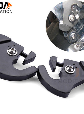 适配哈雷XL883 XL1200 X48 路王 肥仔 戴娜 后靠背活动快拆扣锁夹