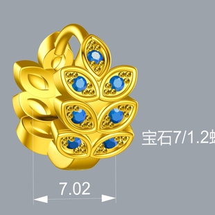 珠宝设计建模|戒指/项链/耳环三维建模|支持JCAD/ZB/犀牛**