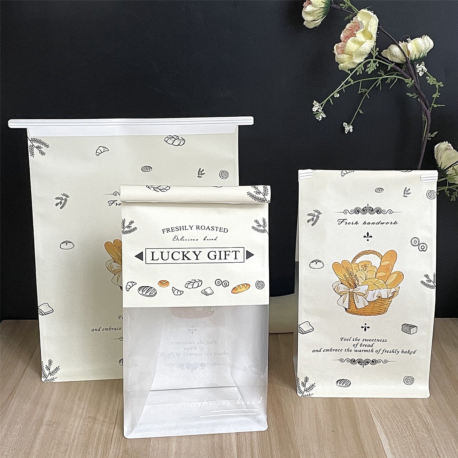 LUCKYGIFT吐司烘焙面包袋子
