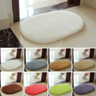 microfibre bedroom bathroom floor shower mat rug new
