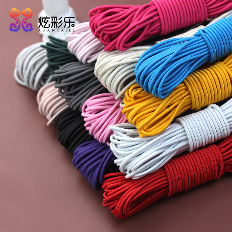 松紧带高弹力耐用牛筋弹性绳子