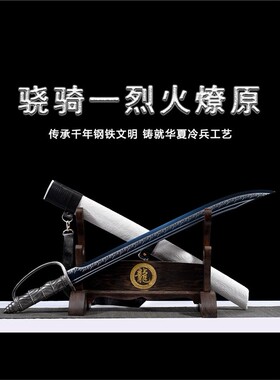 新疆包邮龙泉市骑兵刀65式仪仗刀指挥刀绣春刀一体可发西藏未开刃
