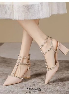 Summer Rivet Shoes Roman Sandals Women's Fashion Comfortabl
