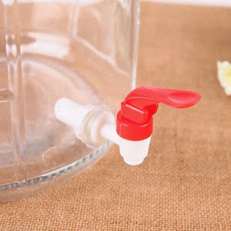 Glass wine bottle with tap 10 pounds 20 kg large wine jar|ruв категории кухня/посуда, кухонный Гаджет/кухня хранения, тарного хранения/кухня хранения посуды, герметичный бак - от Buy2taobao.com для оказания профессиональной услуги покупки агента Taobao