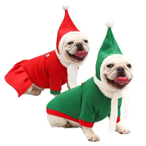 Christmas Dog, Cat, Pet Clothes, Warm Hat, Couple Cat Set,