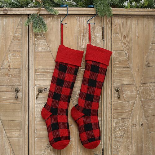Christmas pendants, gift bags, yarn knitted Christmas socks