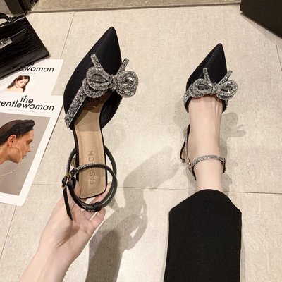 High heeled sandals women's summer casual wine glasses shoes