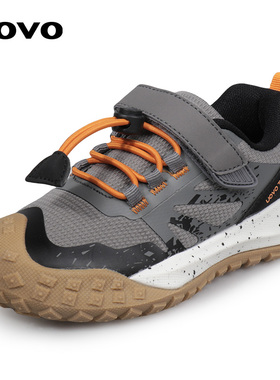 UOVO儿童户外鞋春季新品透气防滑防撞登山徒步运动鞋学生休闲跑鞋