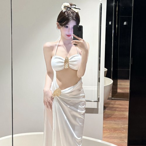 2025新款比基尼三件套分体泳衣