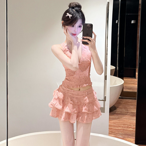 碧海2025新款高级感分体泳衣