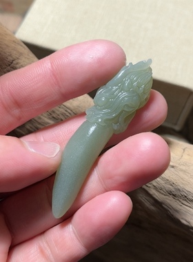 来料加工和田玉各种趋邪牙牙