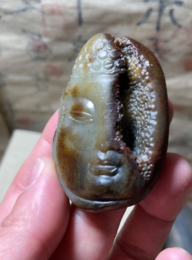 和田玉籽料残佛可售