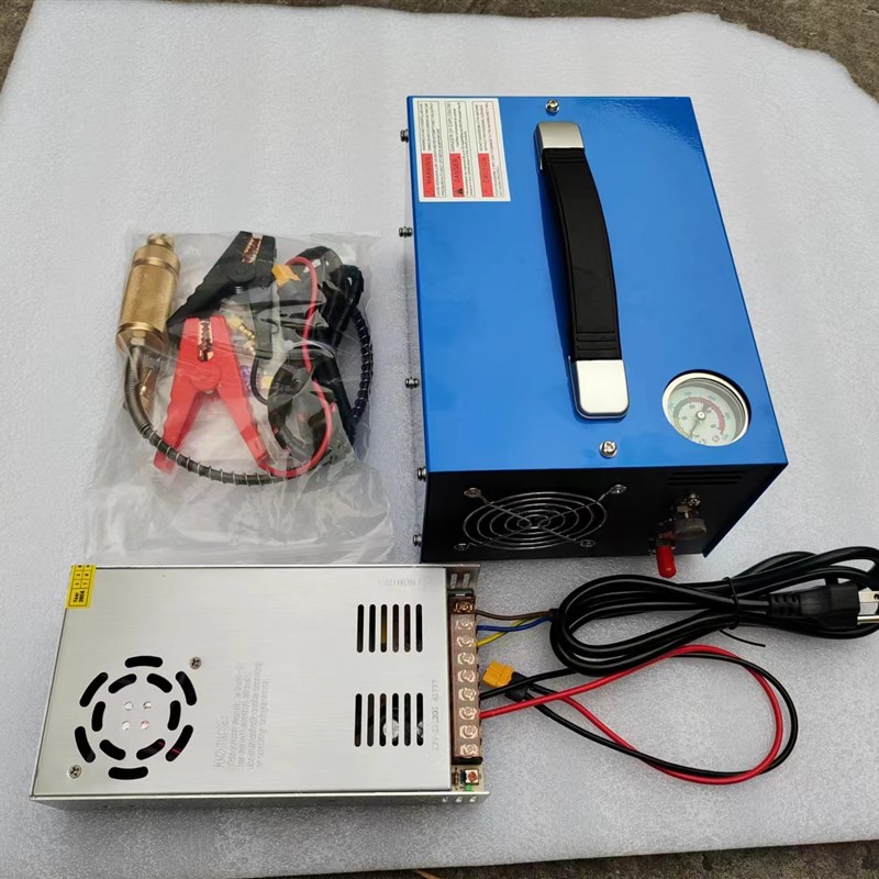 新款车载12V30mpa压缩空气机潜水电动车载高压打气泵打气机