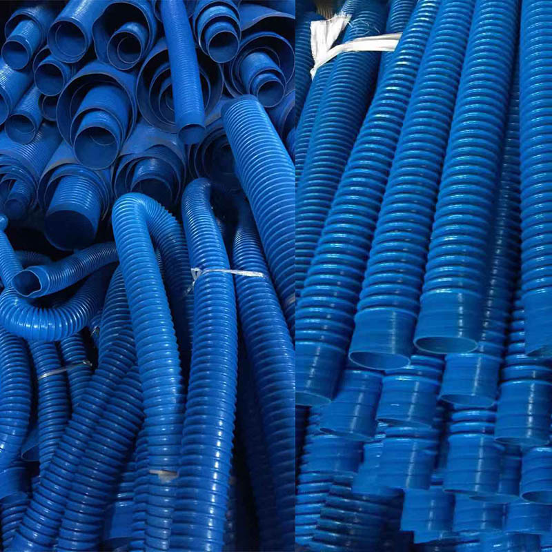 波纹管软管木工设备吸尘管PVC橡胶管塑料排风管大口径软管通风管