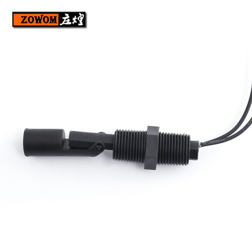 防腐PP塑料鸭嘴式侧装小浮球开关液位开关水位开关液位传感器庄煌