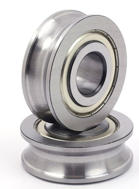 带槽轴承 调直钢丝轴承 U型槽 V型槽轴承U6300 6301 6302 U6303ZZ