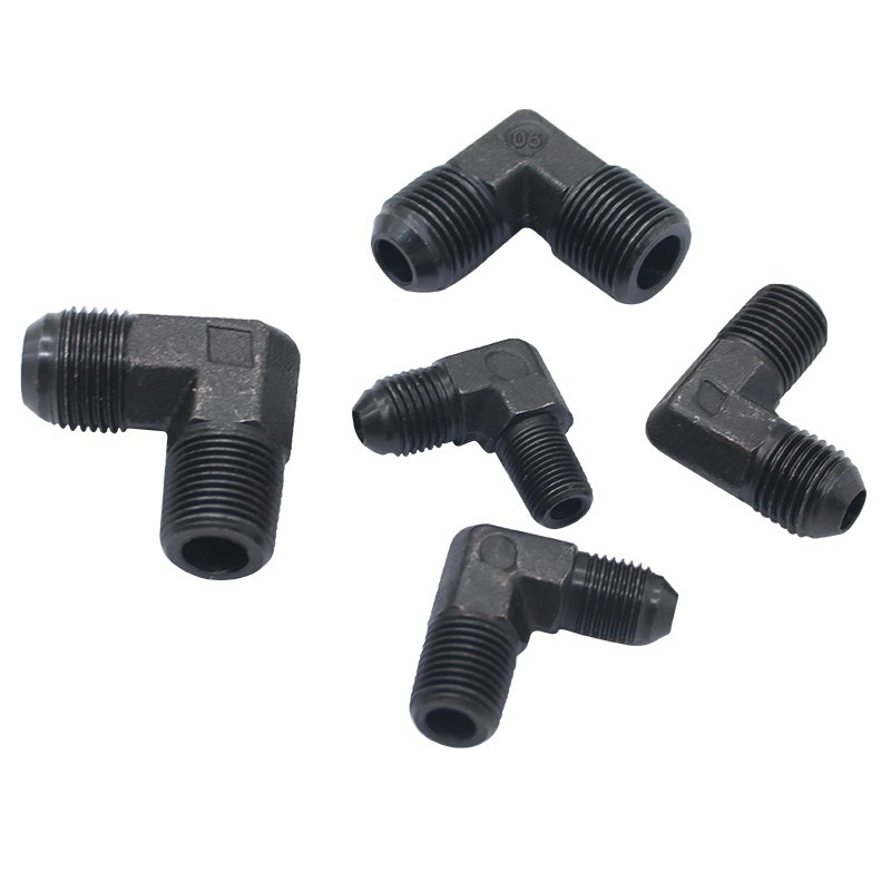 高压油管过渡接头管接头对丝外丝直通公制美制英制卡套式油管接头