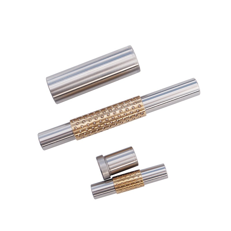 BGS滚珠衬套微型小导柱导套滚珠衬套 微型导向组件 铜滚珠套