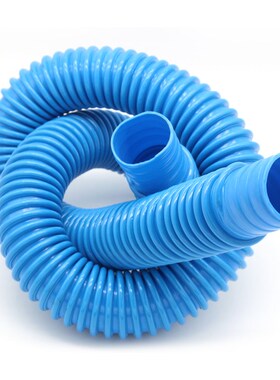 工业吸尘管 PVC蓝色加筋通风管 塑料波纹管橡胶伸缩软管内径90mm