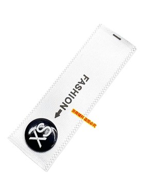 尺码扣字母数字圆形塑料扣子分码粒按扣黑白黄色配件衣服尺码标