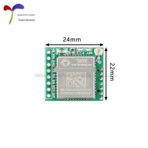 FS800E 4G核心板Cat.1无线通信DTU数据透传LTE全网通EC800N免开发