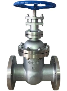 304不锈钢硬密封暗杆法兰闸阀Z45W-16P高温蒸汽导热油闸阀DN100