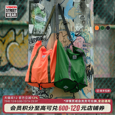 VISION官方 户外街头多功能两用轻便大容量托特包可折叠斜挎包