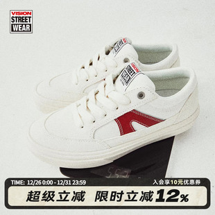 街头运动滑板鞋 LIGHT白色低帮翻毛皮轻量化板鞋 STICK VISION官方