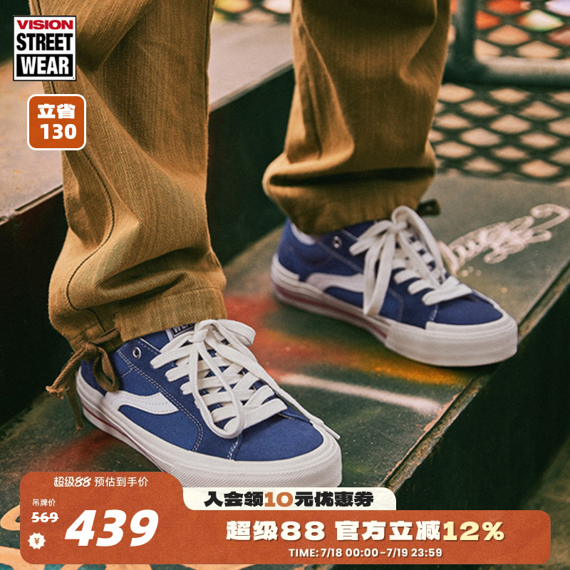 ASTLEYPRO海军蓝板鞋